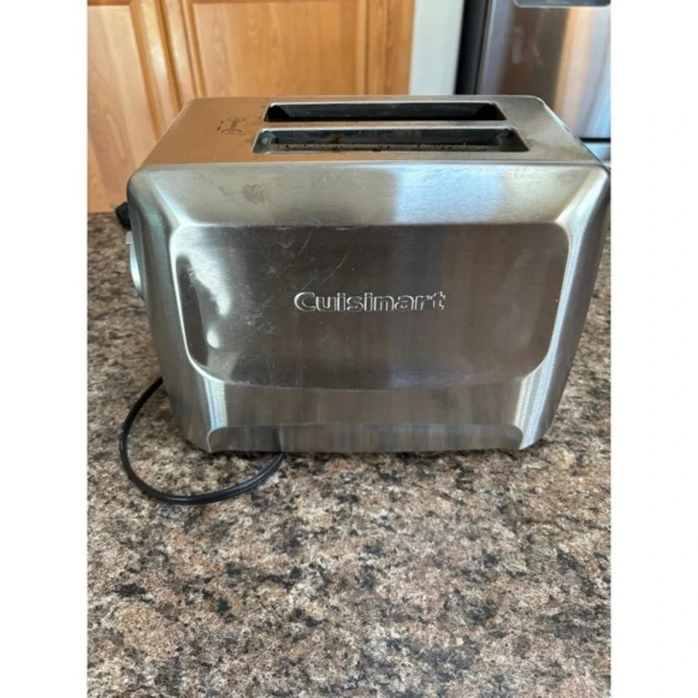 Cuisinart custom select CPT-620‎ silver brushed nickel finish toaster
